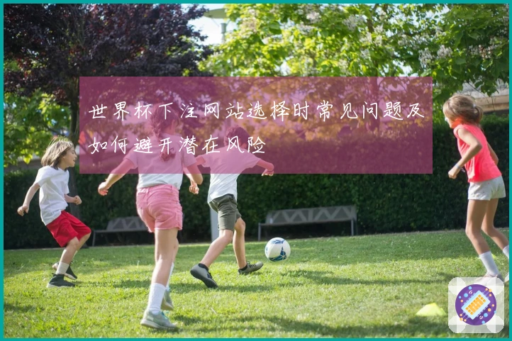 世界杯下注网站选择时常见问题及如何避开潜在风险