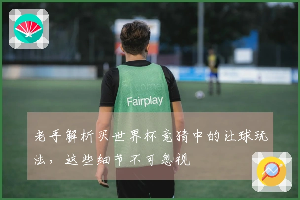 老手解析买世界杯竞猜中的让球玩法，这些细节不可忽视