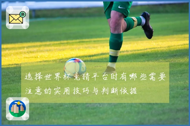 选择世界杯竞猜平台时有哪些需要注意的实用技巧与判断依据